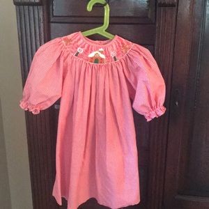 Girls Smocked Dress